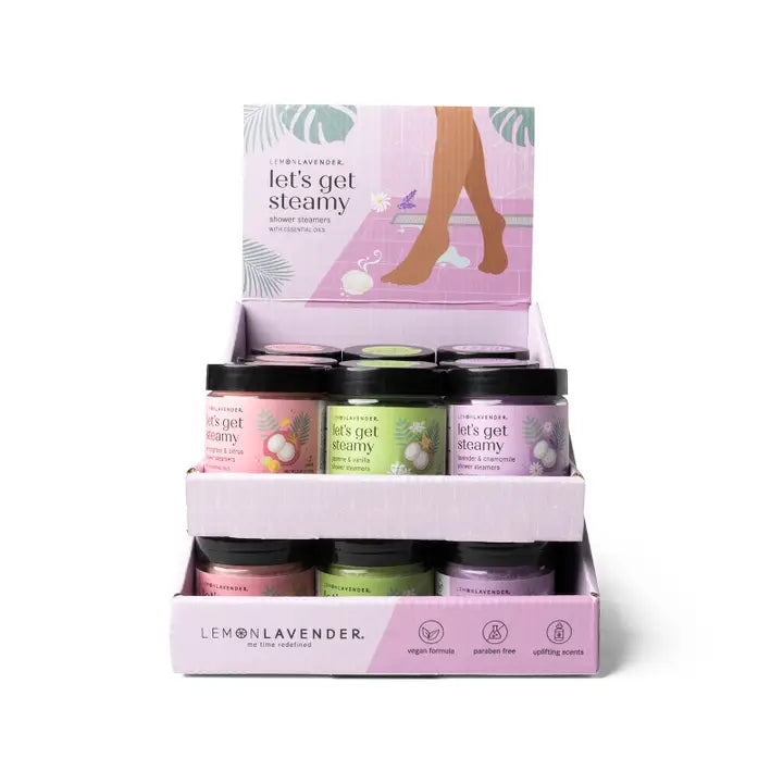 Lemon Lavender Shower Bombs 3 Pack by Wild Lark