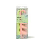 Lemon Lavender Knot Today Detangling Shower Comb by Wild Lark