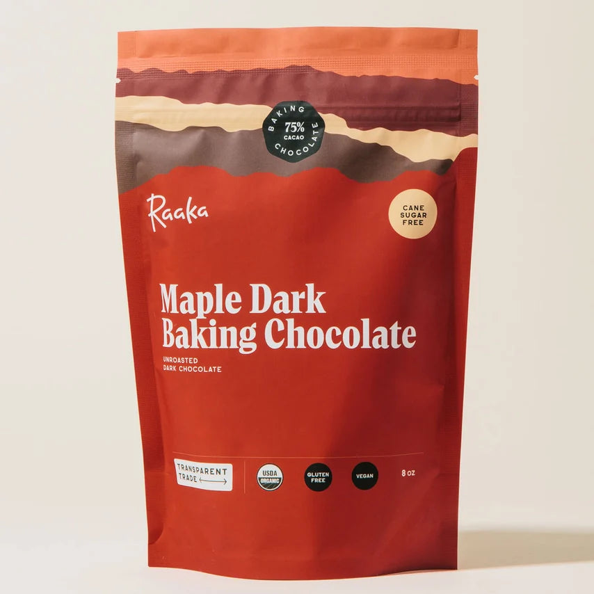 75% Maple Dark Baking Chocolate by Wild Lark