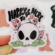 Happy To Be Here Sticker by Wild Lark