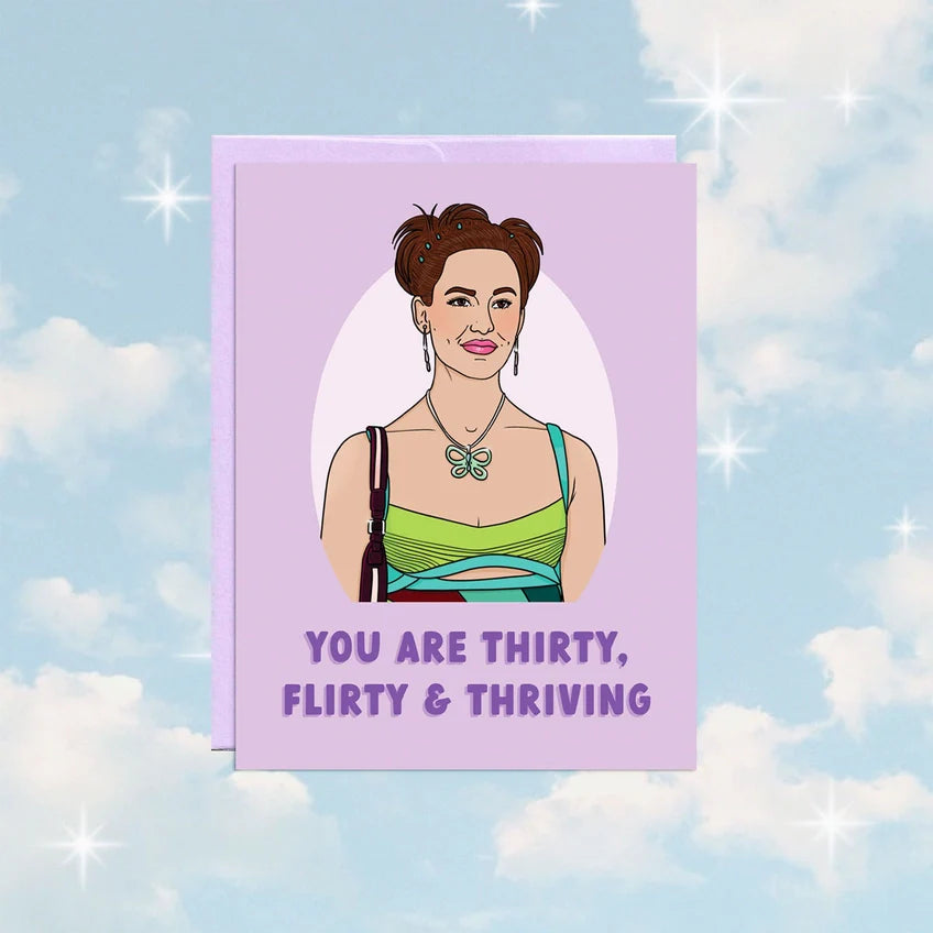 Thirty & Thriving | Birthday Card by Wild Lark