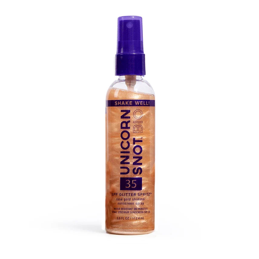 Spf 35 Glitter Spritz Sunscreen - Rose Gold by Wild Lark