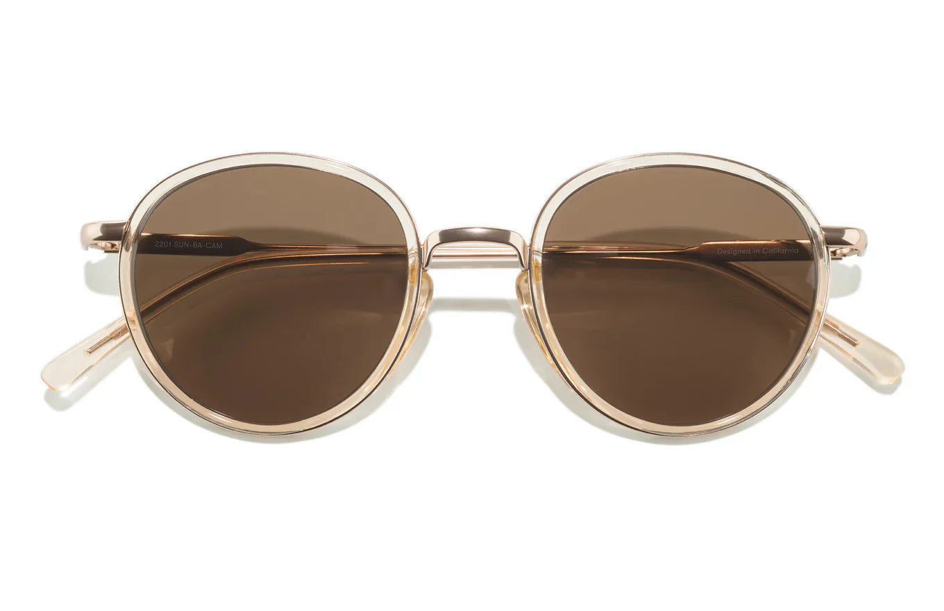 Sunski Baia Sunglasses - Champagne Amber by Harbour Thread