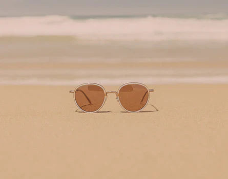 Sunski Baia Sunglasses - Champagne Amber by Harbour Thread