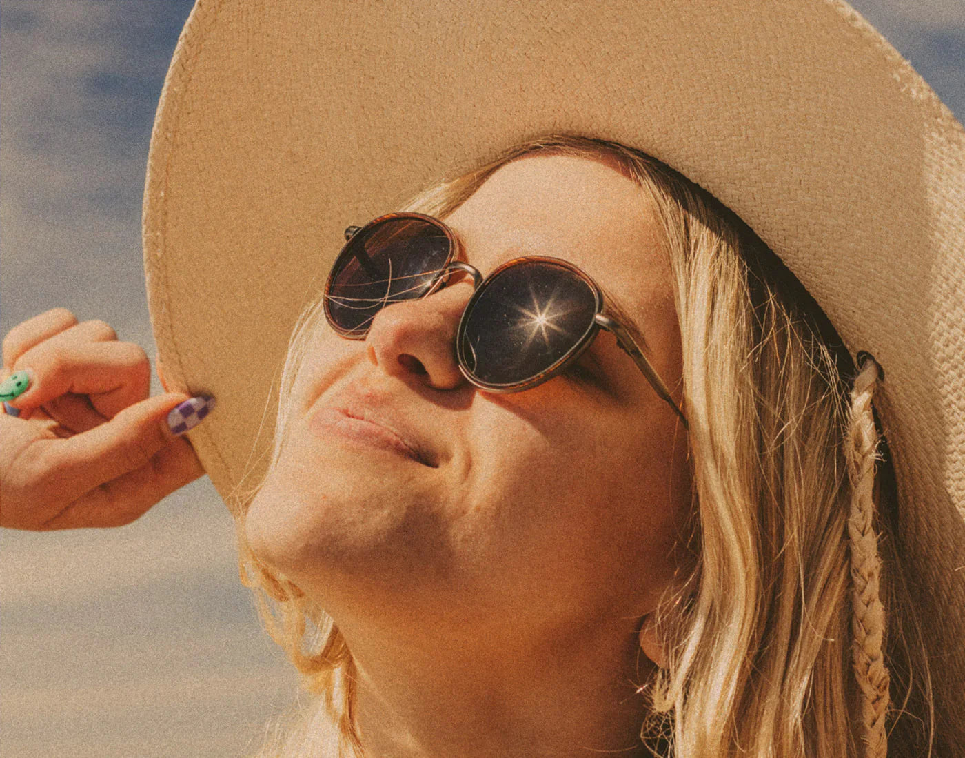 Sunski Baia Sunglasses - Copper Forest by Harbour Thread