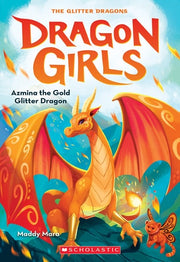 Azmina the Gold Glitter Dragon Dragon Girls 1