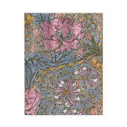 Paperblanks | Morris Pink Honeysuckle | William Morris | Hardcover | Ultra | Lined | Elastic Band Closure | 144 Pg | 120 GSM