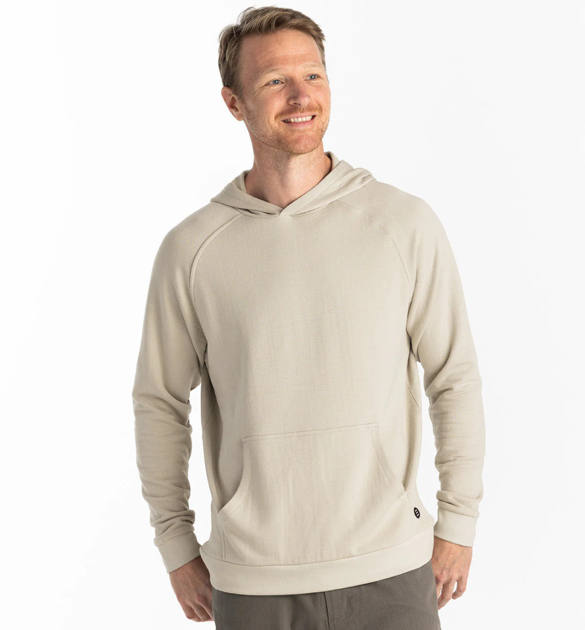 Free Fly Men's Bamboo Lightweight Fleece Hoodie by Alpine Shop