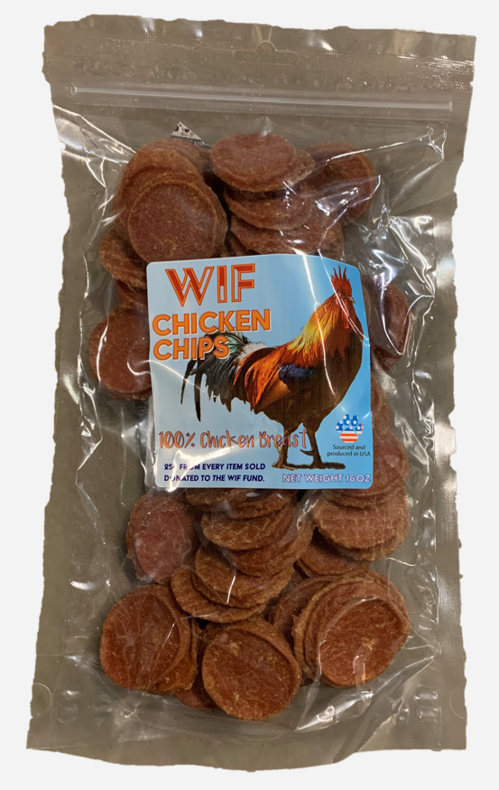 WIF USA Chicken Chips 16oz by Pet Food Warehouse