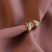 Katie Waltman Saturn Hoops by Harbour Thread