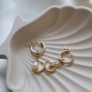 Katie Waltman Seychelles Hoop Earrings by Harbour Thread