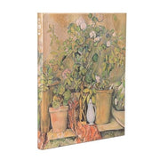 Cezanne’s Terracotta Pots and Flowers Ultra Lined