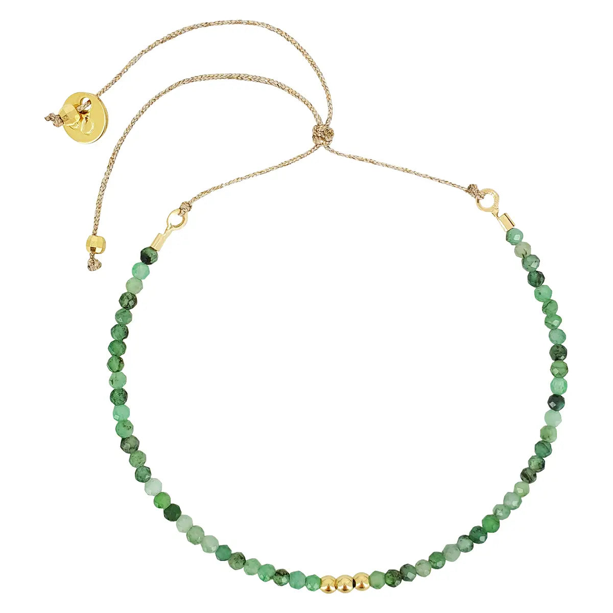 SDB Multi Dolly Bracelet - Emerald by Harbour Thread