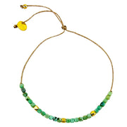 SDB Jamie Bracelet - Green Turquoise by Harbour Thread