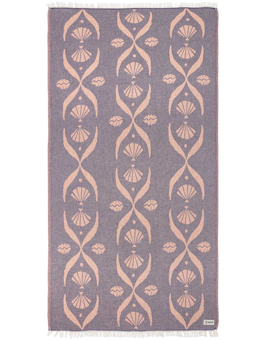 Sand Cloud Tonga Towel - Grape by Harbour Thread