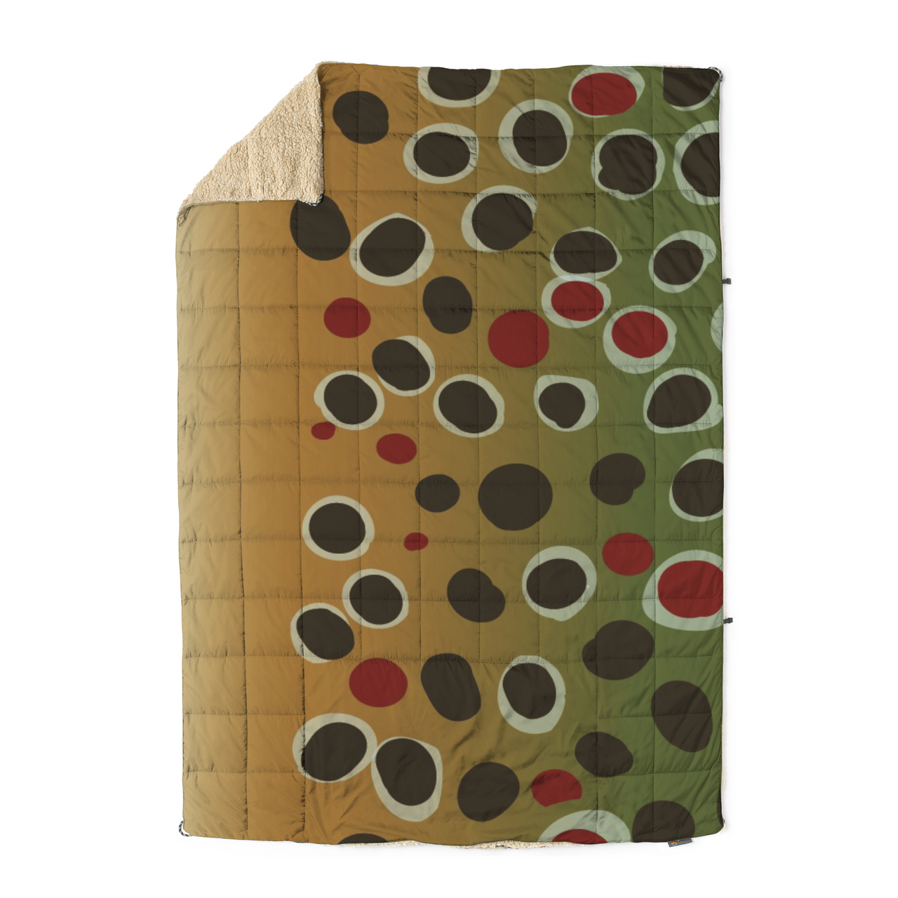 Wingo Convertible Blanket Brown Trout by Pet Food Warehouse