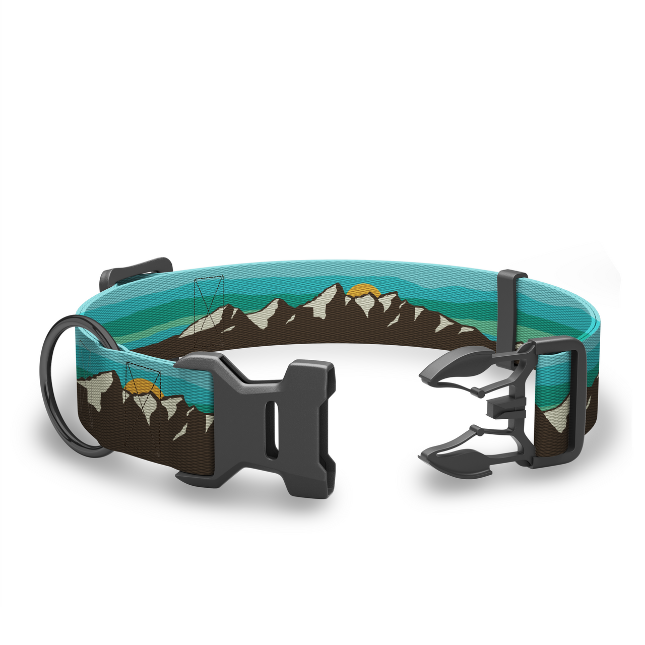 Wingo Coosa Dog Collar Grand Teton Medium by Pet Food Warehouse