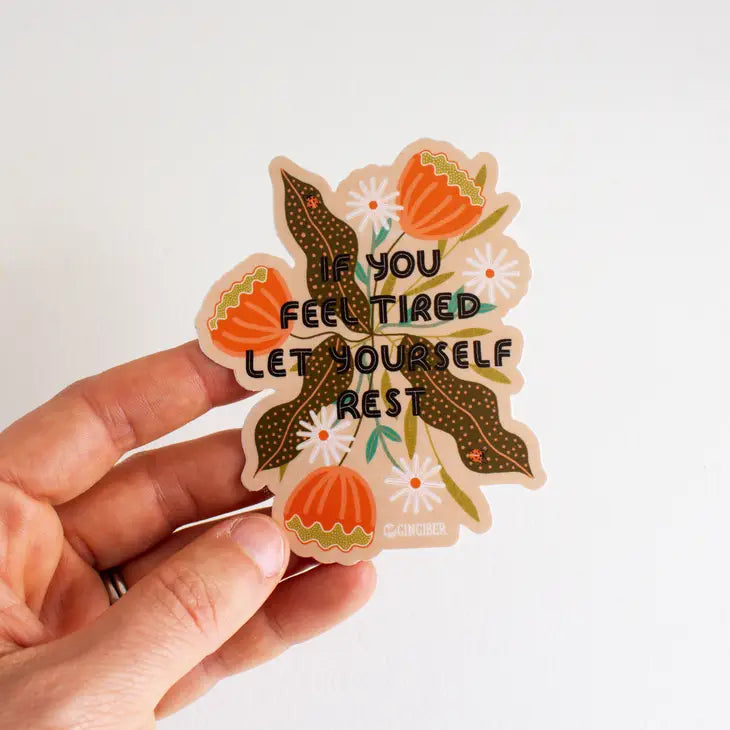 Let Yourself Rest Sticker by Wild Lark