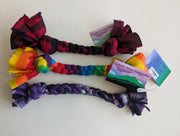 Camel's Hump Handicrafts Braided Tug Pattern or Plaid Small 11"-12" by Pet Food Warehouse