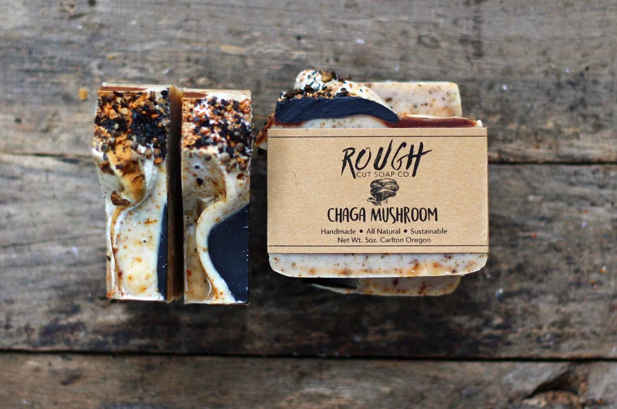 Handmade Rough Cut Soap Bars - Earthy + Bold Scents by Wild Lark