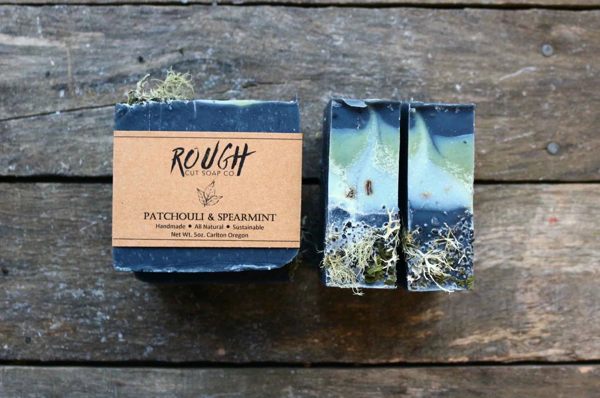Handmade Rough Cut Soap Bars - Earthy + Bold Scents by Wild Lark