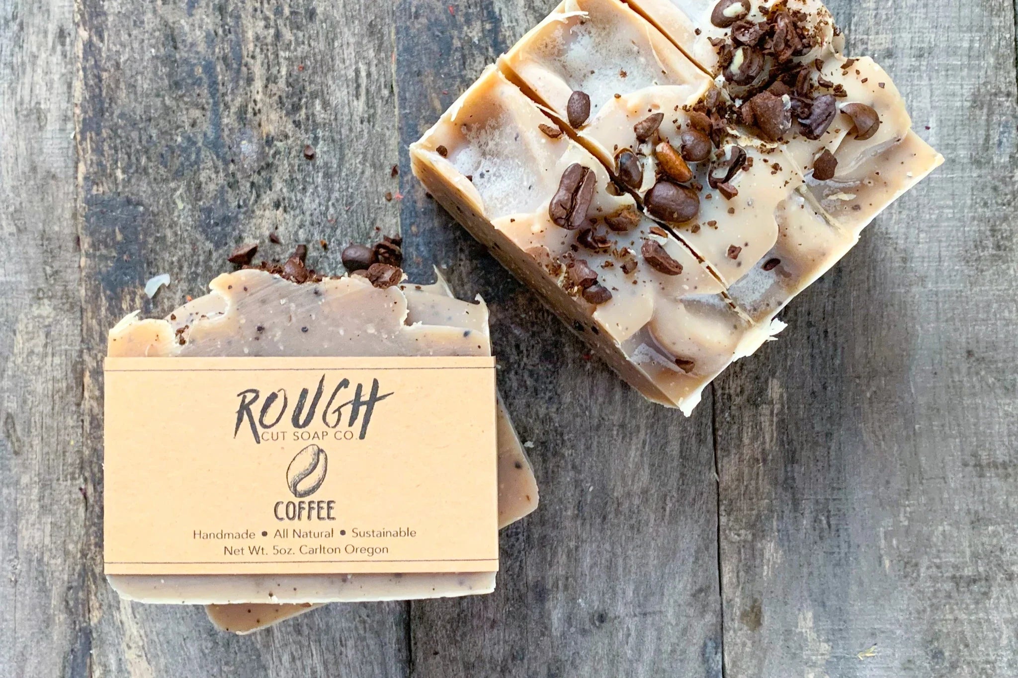 Handmade Rough Cut Soap Bars - Earthy + Bold Scents by Wild Lark