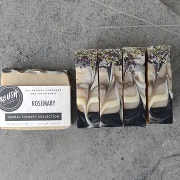 Handmade Rough Cut Soap Bars - Earthy + Bold Scents by Wild Lark