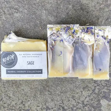 Handmade Rough Cut Soap Bars - Earthy + Bold Scents by Wild Lark