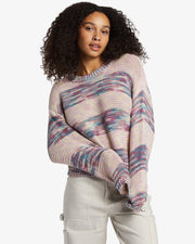 Billabong Fade Out Pullover Sweater - Blue Shadow by Harbour Thread