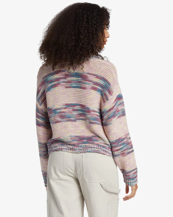 Billabong Fade Out Pullover Sweater - Blue Shadow by Harbour Thread