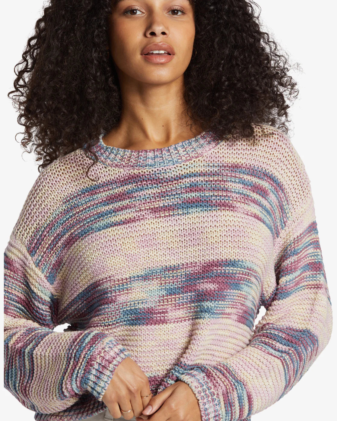 Billabong Fade Out Pullover Sweater - Blue Shadow by Harbour Thread