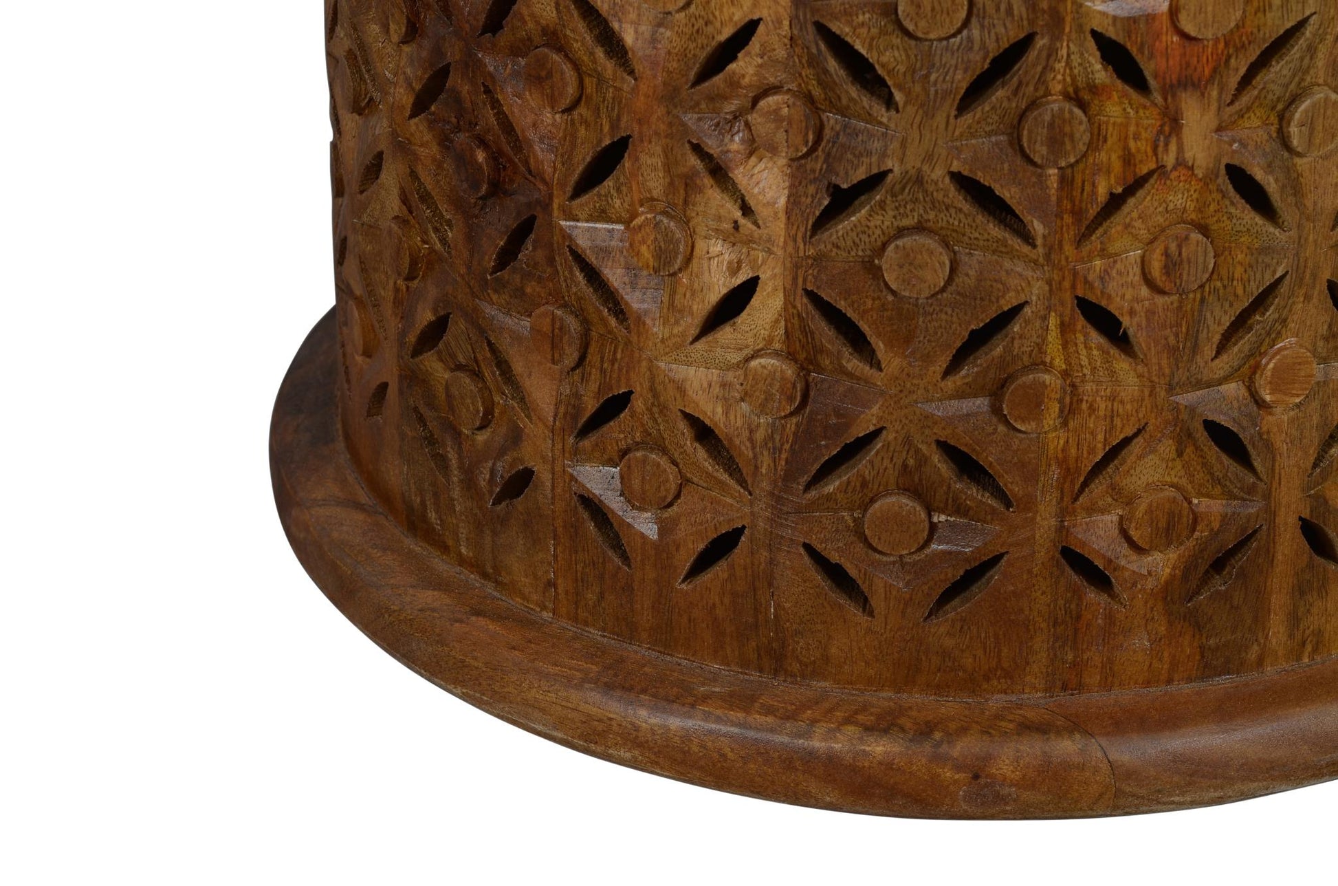 Global Archive Decker Drum Table Small Mango by Homeportonline