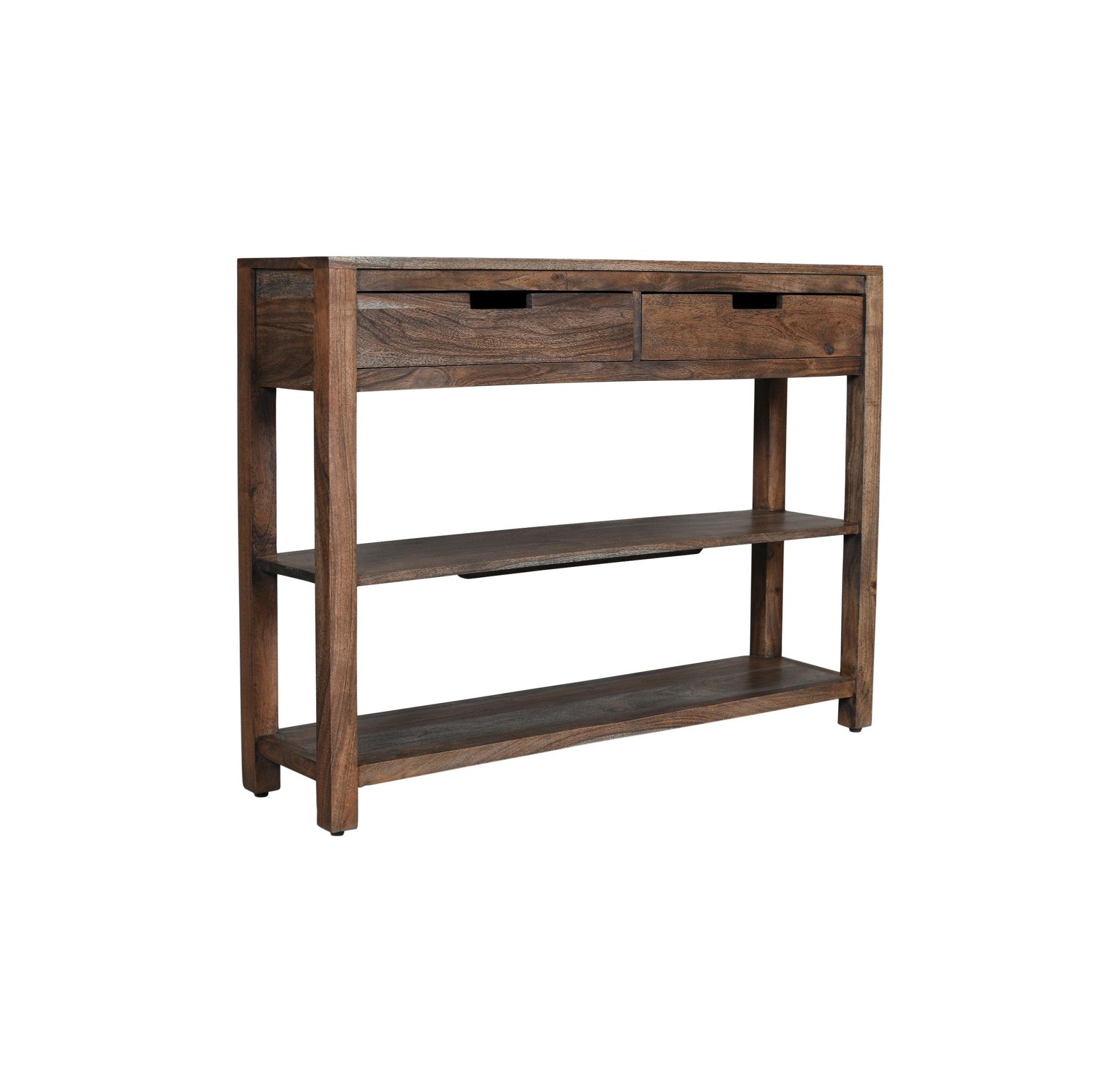 Reynolds Sofa Table 2 Drawer Grey Wash by Homeportonline