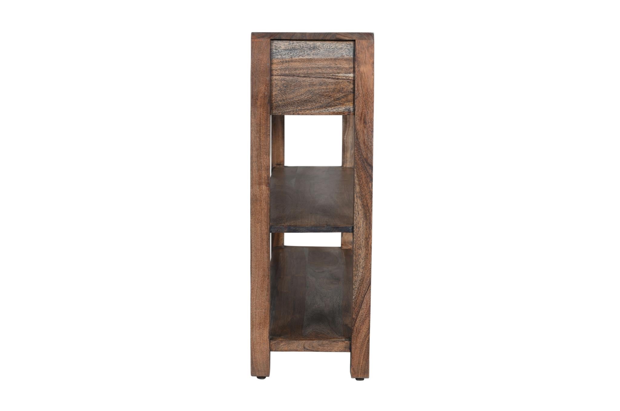 Reynolds Sofa Table 2 Drawer Grey Wash by Homeportonline