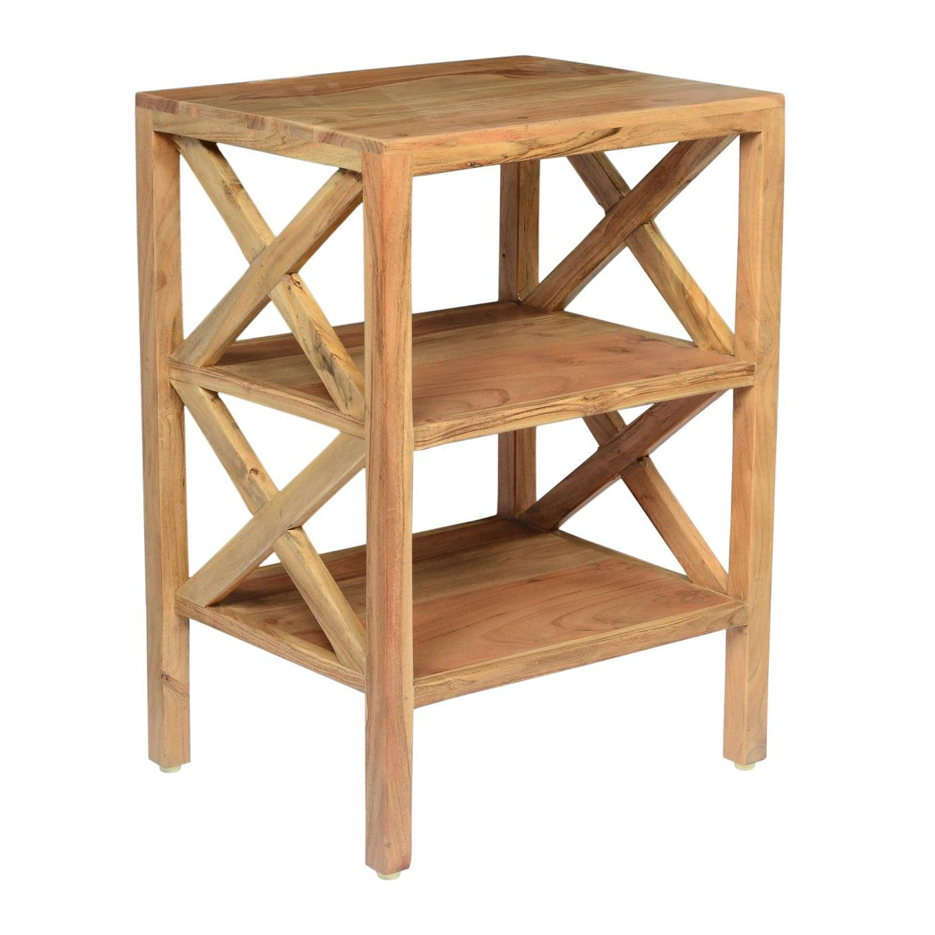 Global Archive Dylan X Side Table Natural by Homeportonline