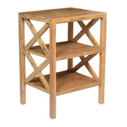 Global Archive Dylan X Side Table Natural by Homeportonline