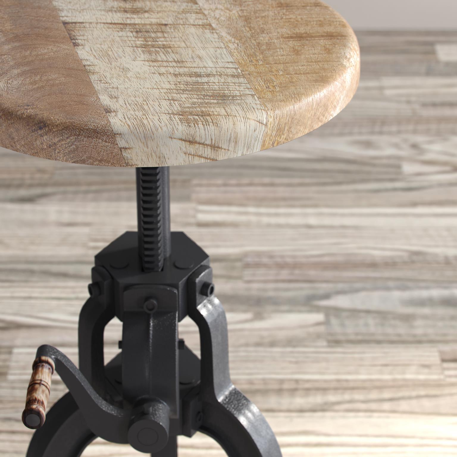 Global Archive Carter Industrial Crank Table by Homeportonline