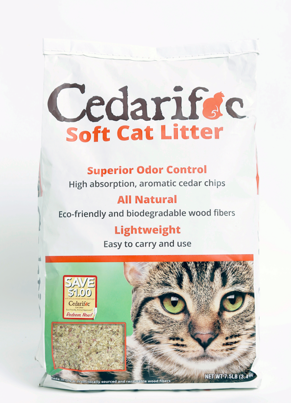 Cedarific Cat Litter 7.5lb by Pet Food Warehouse