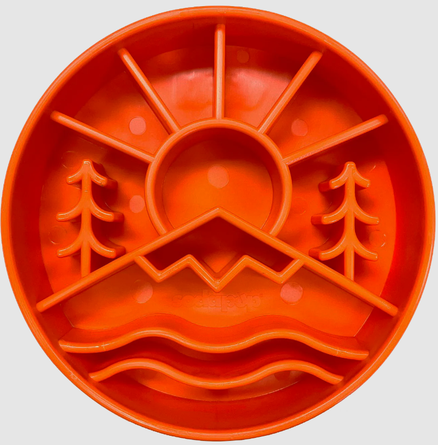 SodaPup Great Outdoors Ebowl Orange by Pet Food Warehouse
