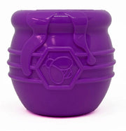 SodaPup Pup X Honey Pot Treat Dispenser Purple by Pet Food Warehouse
