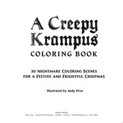 Creepy Krampus Coloring Book 30 Nightmare Coloring