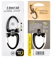 NiteIze S-Biner 360 SlideLock Dual Carabiner #4 by Pet Food Warehouse