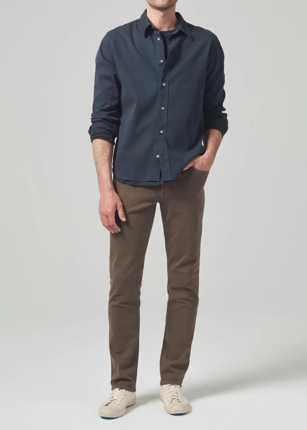 Citizens Of Humanity Gage Slim Straight Soft Weft - Froth by Harbour Thread