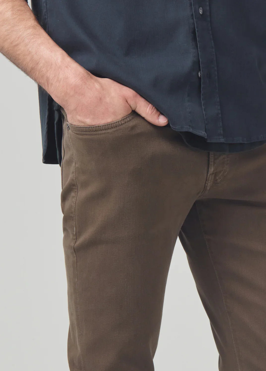 Citizens Of Humanity Gage Slim Straight Soft Weft - Froth by Harbour Thread