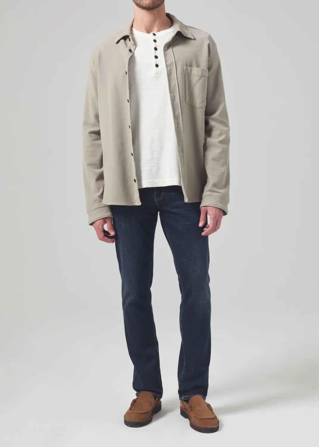 Citizens Of Humanity Gage Slim Straight Cashmere Denim - Prospect by Harbour Thread