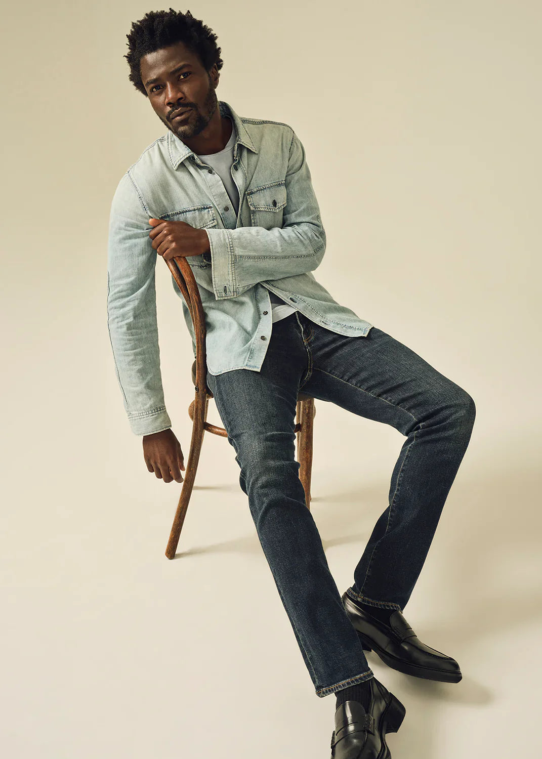 Citizens Of Humanity Gage Slim Straight Cashmere Denim - Prospect by Harbour Thread