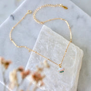 Mesa Blue Opal and Turquoise Necklace by Harbour Thread