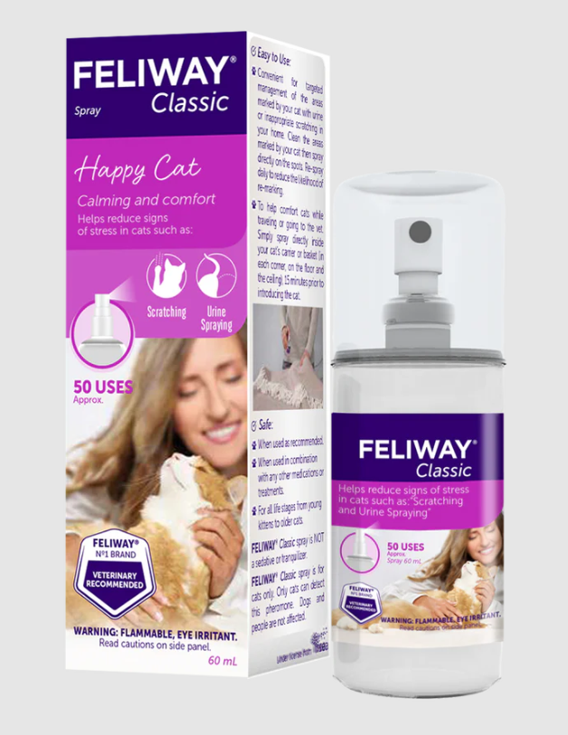 Feliway Classic Spray 60ml by Pet Food Warehouse