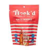 Totally Hooked Fresh Freeze Dried Whole Krill 1oz by Pet Food Warehouse