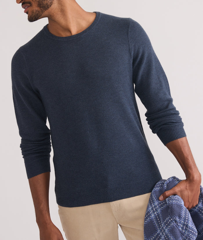Marine Layer Sweater Tee - Dark Indigo by Harbour Thread